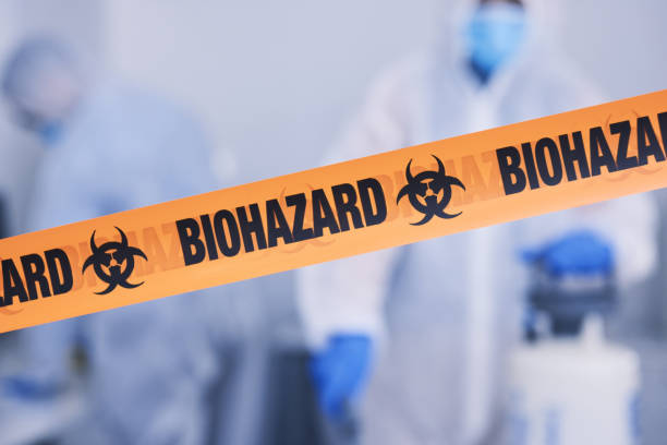 Professional Infectious Disease Decontamination technician working in Moorestown, NJ